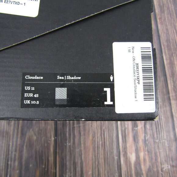 On Cloudace Shoes Mens Size 11 Seal/Shadow Green Running Stability Cushioning - Picture 2 of 4